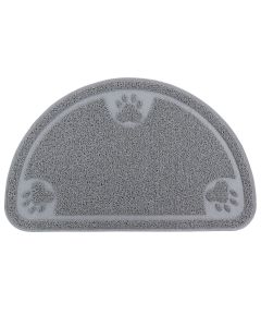 Gibson Home Pet Elements 14.2 x 23.6 Inch Paw Print Placemat in Grey